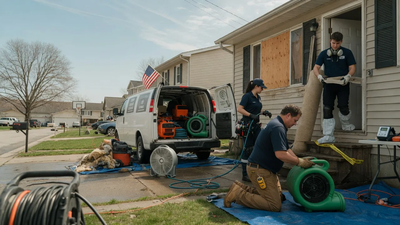 Water Damage Restoration in Bath, PA near me